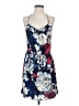 Eight Sixty Floral Blue Cocktail Dress Size S - photo 1