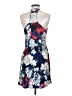 Eight Sixty Floral Blue Cocktail Dress Size S - photo 2
