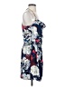 Eight Sixty Floral Blue Cocktail Dress Size S - photo 4