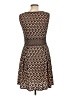 Max Studio Argyle Brown Cocktail Dress Size L - photo 2