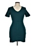 Forever 21 Solid Teal Casual Dress Size M - photo 1