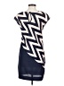 Peppermint 100% Polyester Chevron-herringbone Blue Casual Dress Size S - photo 2