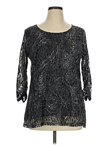 Kim Rogers 3/4 Sleeve Blouse (view 1)