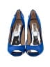 Badgley Mischka Blue Heels Size 7 1/2 - photo 2