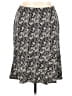 Claudia Richard Print Gray Casual Skirt Size XL - photo 1