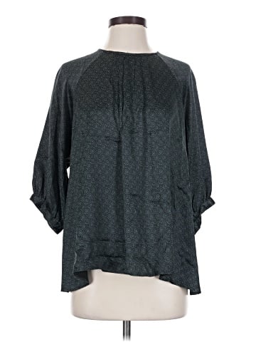 ETRO 3/4 Sleeve Silk Top (view 1)