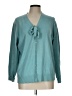 Lands' End Teal Blue Cardigan Size L (petite) - photo 1