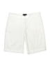 J.Crew Solid White Khaki Shorts Size 2 - photo 1