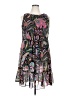 AGB 100% Polyester Paisley Black Cocktail Dress Size 14 - photo 1