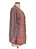 Violet & Claire 100% Polyester Paisley Orange Long Sleeve Blouse Size L - photo 4