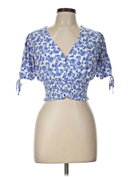 J For Justify Short Sleeve Blouse