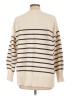 Ann Taylor LOFT Outlet Stripes Ivory Pullover Sweater Size L - photo 2
