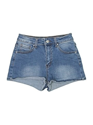 Wax Jean Denim Shorts (view 1)