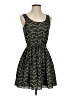 BCBGeneration Chevron-herringbone Black Green Cocktail Dress Size XS - photo 1