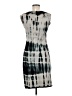 Neiman Marcus Tie-dye Gray Casual Dress Size M - photo 2