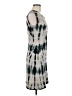 Neiman Marcus Tie-dye Gray Casual Dress Size M - photo 4