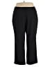 George Black Casual Pants Size 24W - photo 1