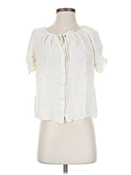 Joie Short Sleeve Silk Top (view 1)