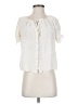 Joie 100% Silk Ivory Short Sleeve Silk Top Size S - photo 1