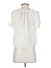 Joie 100% Silk Ivory Short Sleeve Silk Top Size S - photo 2