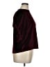 Amaryllis Burgundy Short Sleeve Top Size XL - photo 4