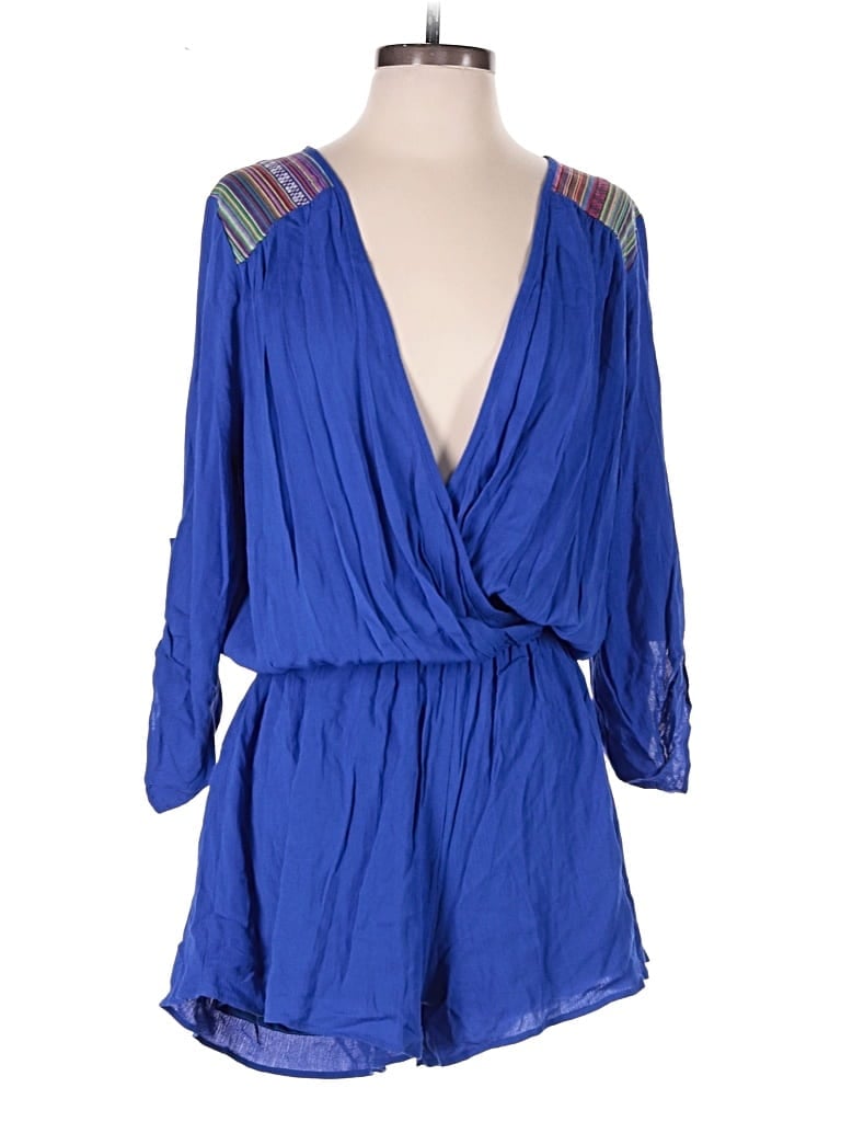 Pre-owned Moa Moa Romper In Blue
