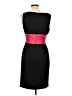 Kay Unger Color Block Black Cocktail Dress Size 12 - photo 2