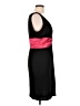 Kay Unger Color Block Black Cocktail Dress Size 12 - photo 4