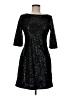 Release 100% Polyester Stars Black Cocktail Dress Size M - photo 1