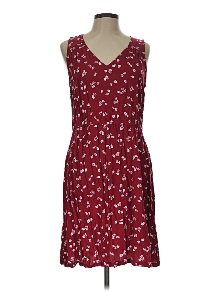 Pre-owned Old Navy Casual Dress In Burgundy