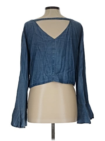 En Creme Long Sleeve Blouse (view 2)