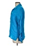 Dana Buchman 100% Linen Blue 3/4 Sleeve Button-Down Shirt Size 10 - photo 5