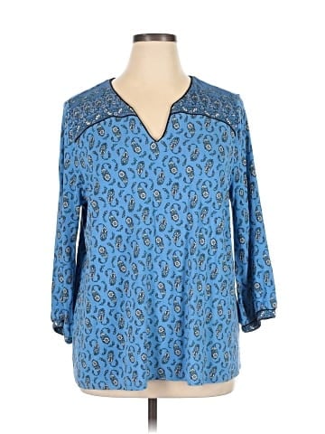 J.Jill 3/4 Sleeve Blouse (view 1)