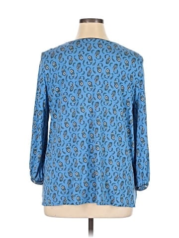 J.Jill 3/4 Sleeve Blouse (view 2)