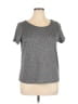 Studio 1886 Tweed Gray Short Sleeve T-Shirt Size XL - photo 1