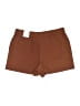 Nine West 100% Polyester Solid Brown Shorts Size XL - photo 2