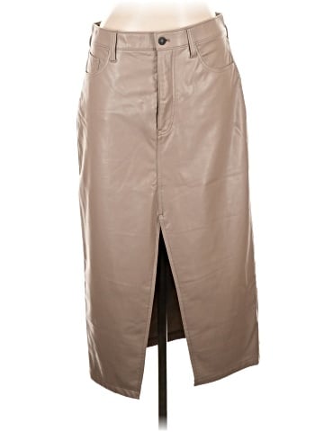 Abercrombie & Fitch Faux Leather Skirt (view 1)