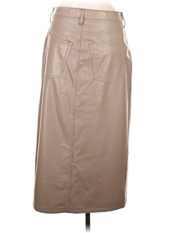 Abercrombie & Fitch Faux Leather Skirt (view 2)