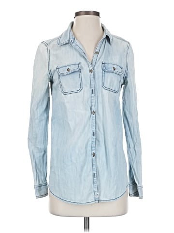 Melrose and Market Long Sleeve Button-Down Shirt (view 1)