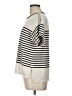 Max Studio Stripes Ivory Short Sleeve T-Shirt Size L (estimated) - photo 5
