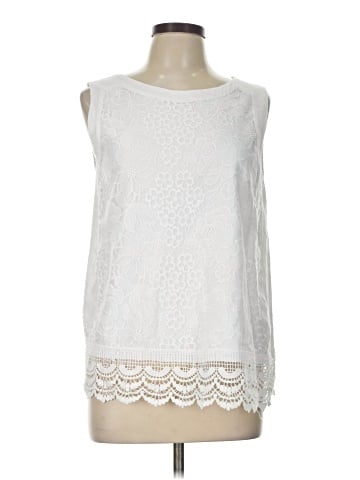 Lauren Michelle Sleeveless Blouse (view 1)
