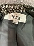 Le Suit 100% Polyester Chevron-herringbone Tan Gray Blazer Size 10 - photo 6