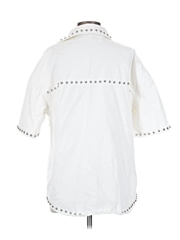Missguided 3/4 Sleeve Button-Down Shirt (view 2)
