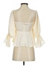 Shein 100% Polyester Ivory 3/4 Sleeve Blouse Size 4 - photo 2