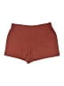 Nine West 100% Polyester Solid Brown Shorts Size XL - photo 1