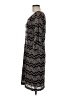 CHRIS McLaughlin Chevron-herringbone Black Casual Dress Size 8 - photo 5