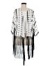 Ark & Co. 100% Polyester Silver Kimono Size M - photo 1