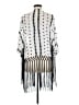 Ark & Co. 100% Polyester Silver Kimono Size M - photo 2