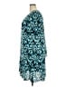 Connected Apparel Print Teal Casual Dress Size 20 - photo 5