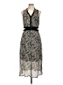 Central Park West 100% Polyester Black Cocktail Dress Size L - photo 1